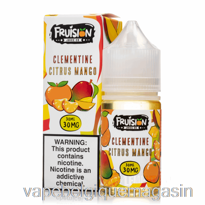 Vape Jus Clémentine Agrumes Mangue - Sels De Fruits - 30ml 50mg